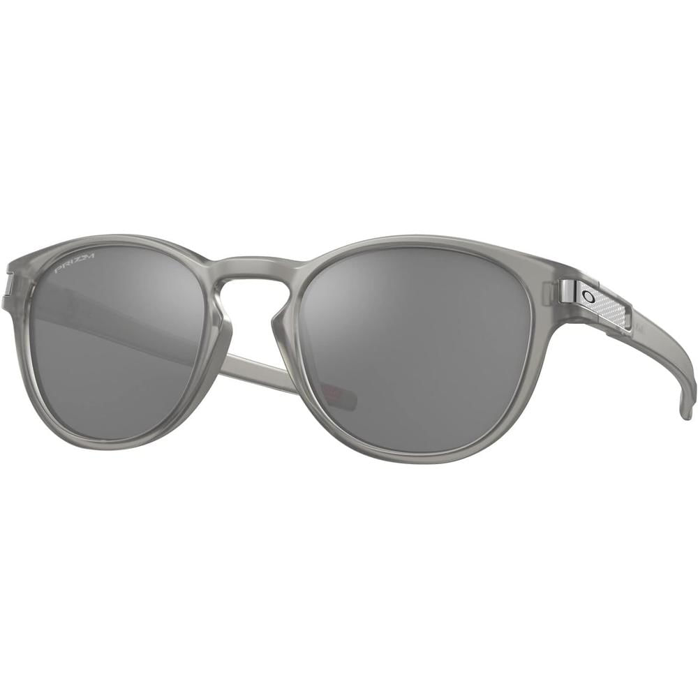 Oakley Latch OO9349 Low Bridge Fit Gafas de sol para hombre | Matte Grey Ink / Prizm Black