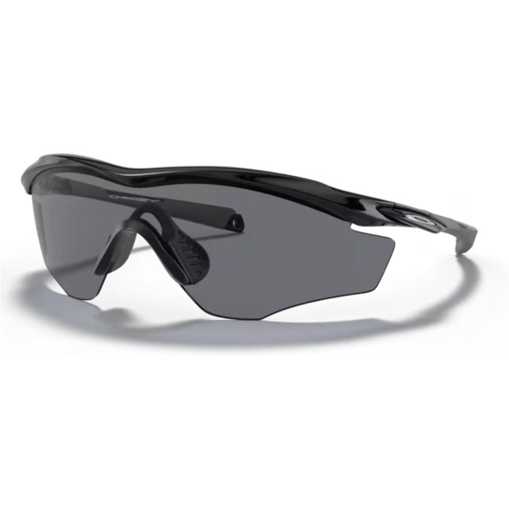 Oakley M2 Frame XL OO9343 Shield Gafas de sol para hombre | Polished Black / Grey