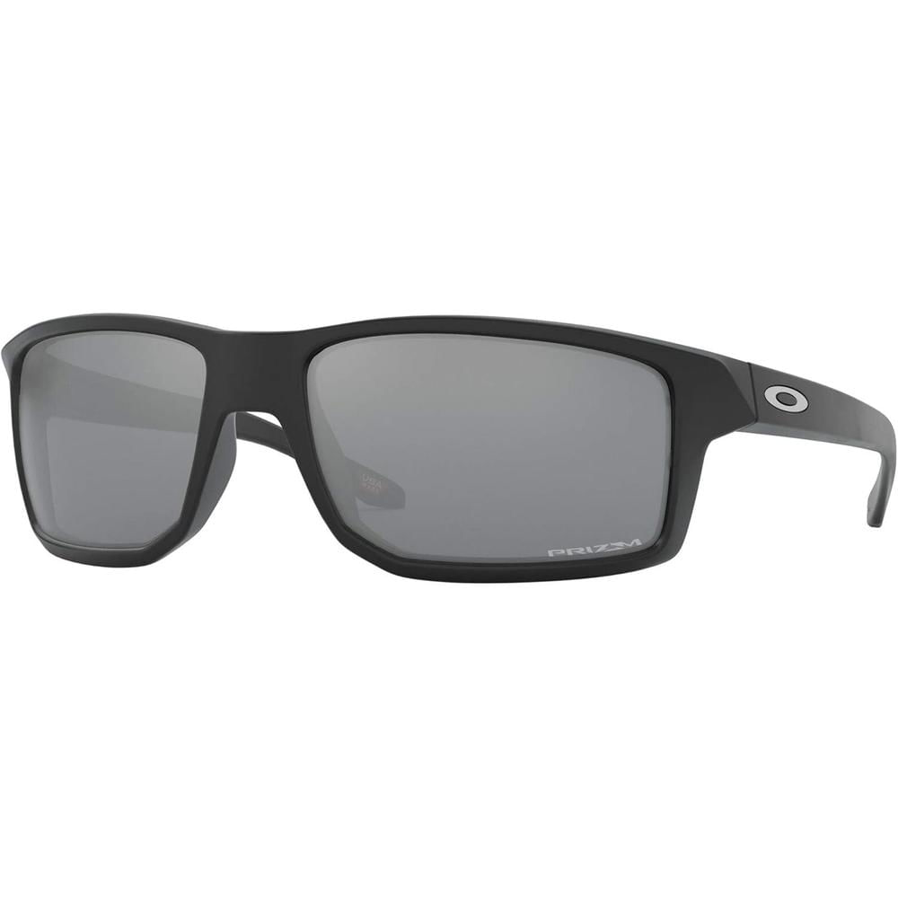 Oakley Gibson OO9449 Gafas de Sol para Hombre | Matte Black Silver Icon / Prizm Black