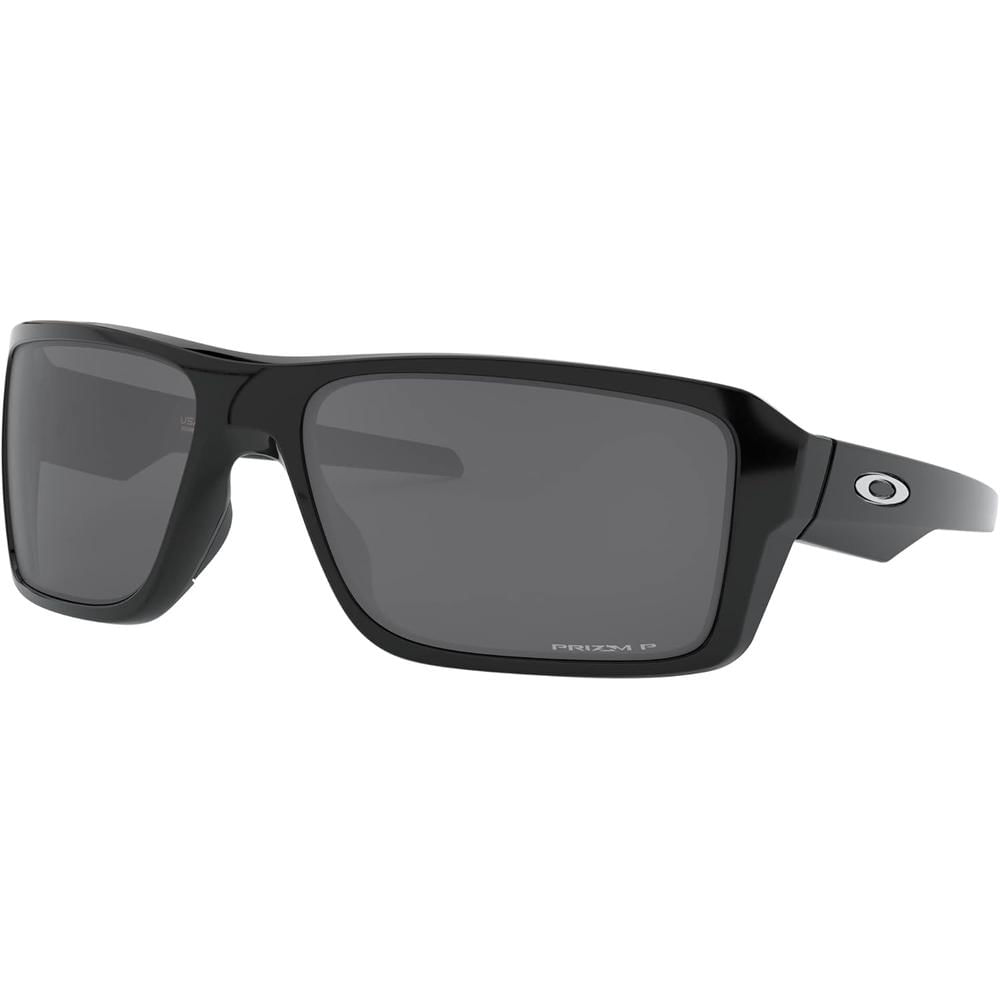 Oakley OO9380 Gafas de Sol Doble Filo para Hombre | Polished Black / Prizm Black Polarized