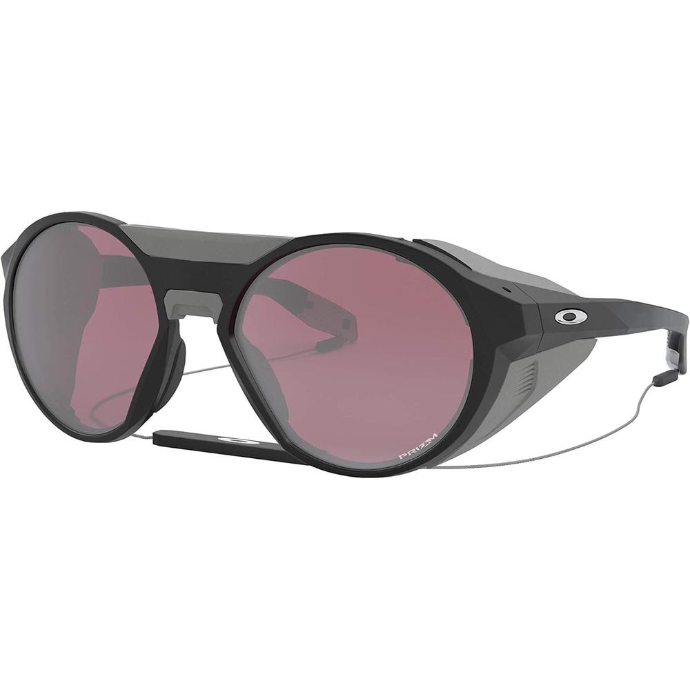 Oakley Clifden Prizm Gafas de Sol para Hombre | Matte Black / Prizm Snow Black Iridium