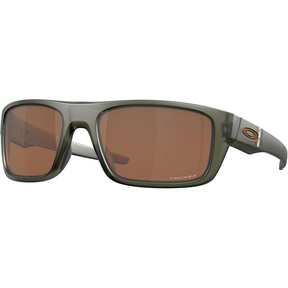 Oakley OO9367 Drop Point Gafas de Sol para Hombre | Matte Olive Ink / Prizm Tungsten