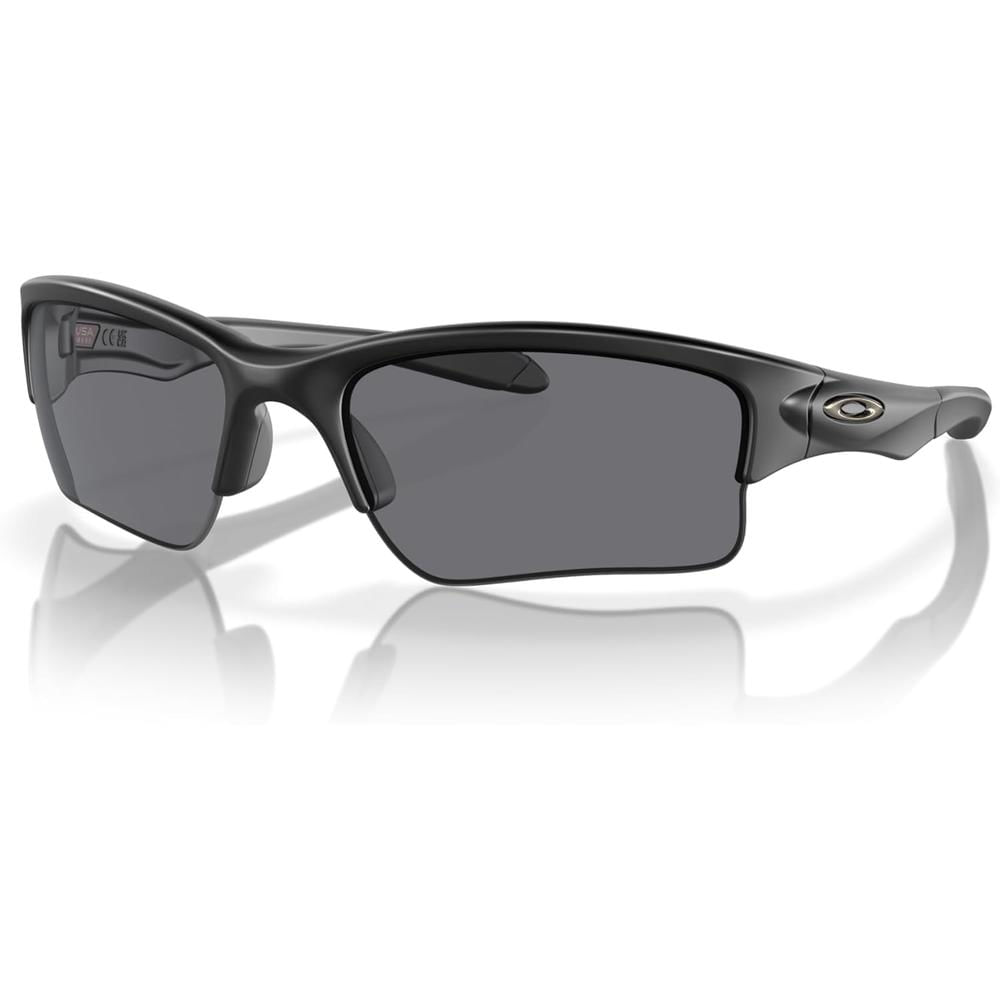 Oakley Quarter Jacket OO9200 Gafas de Sol para Hombre | Matte Black / Grey