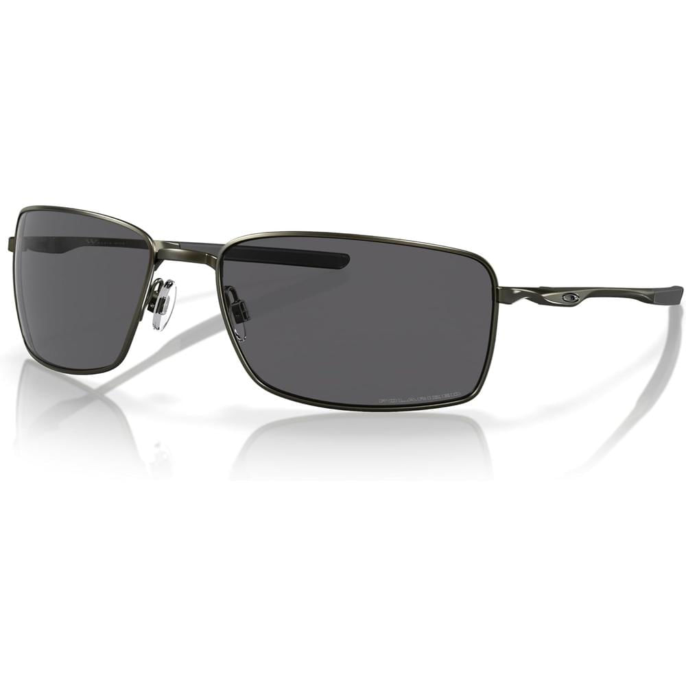 Oakley OO4075 Gafas de Sol de Metal para Hombre | Carbon / Grey Polarized