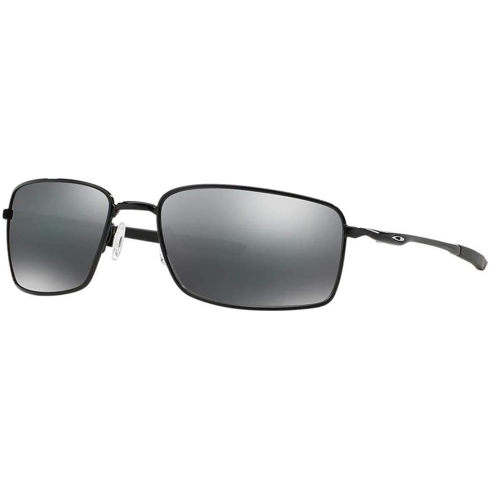 Oakley OO4075 Gafas de Sol de Metal para Hombre | Polished Black / Black Iridium