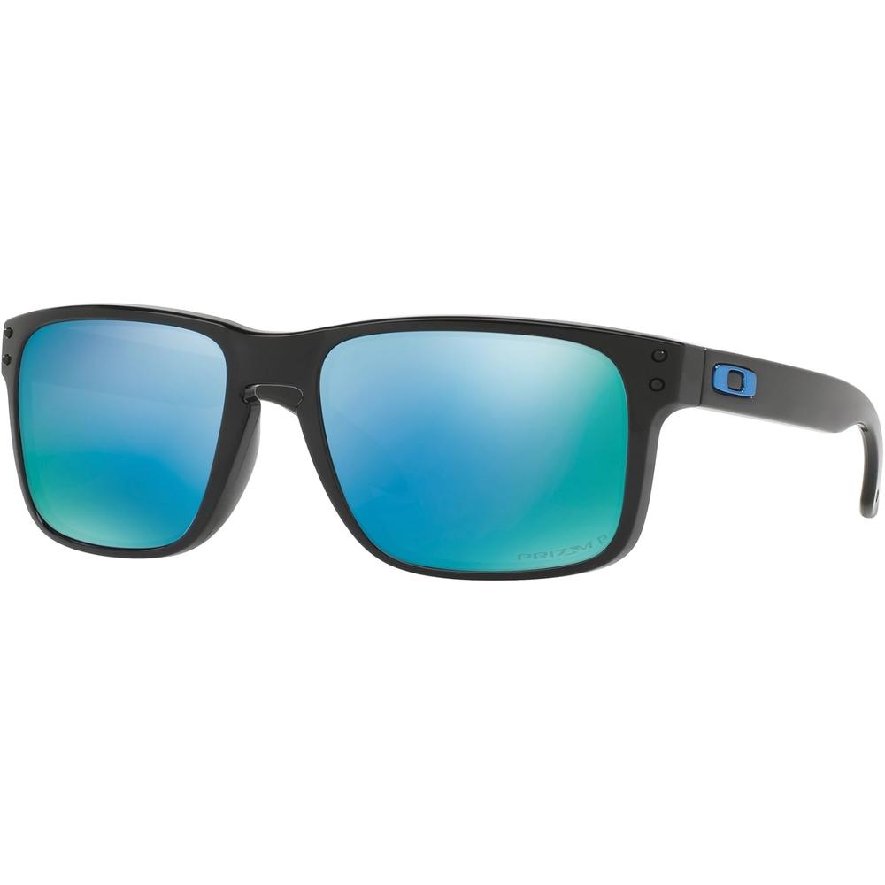 Oakley Holbrook OO9102 Gafas de sol para hombre | Polished Black / Prizm Deep Water