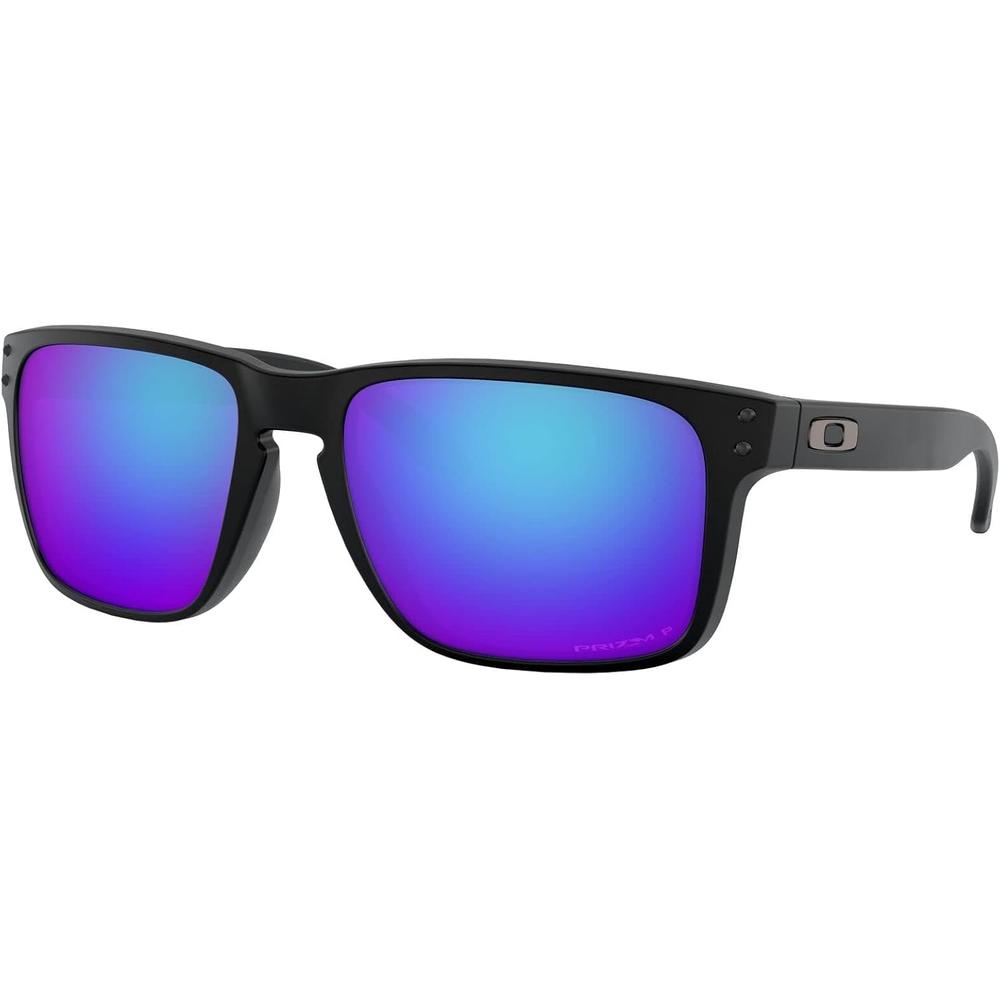 Oakley Holbrook XL OO9417 Gafas de sol para hombre | Matte Black / Prizm Sapphire Iridium