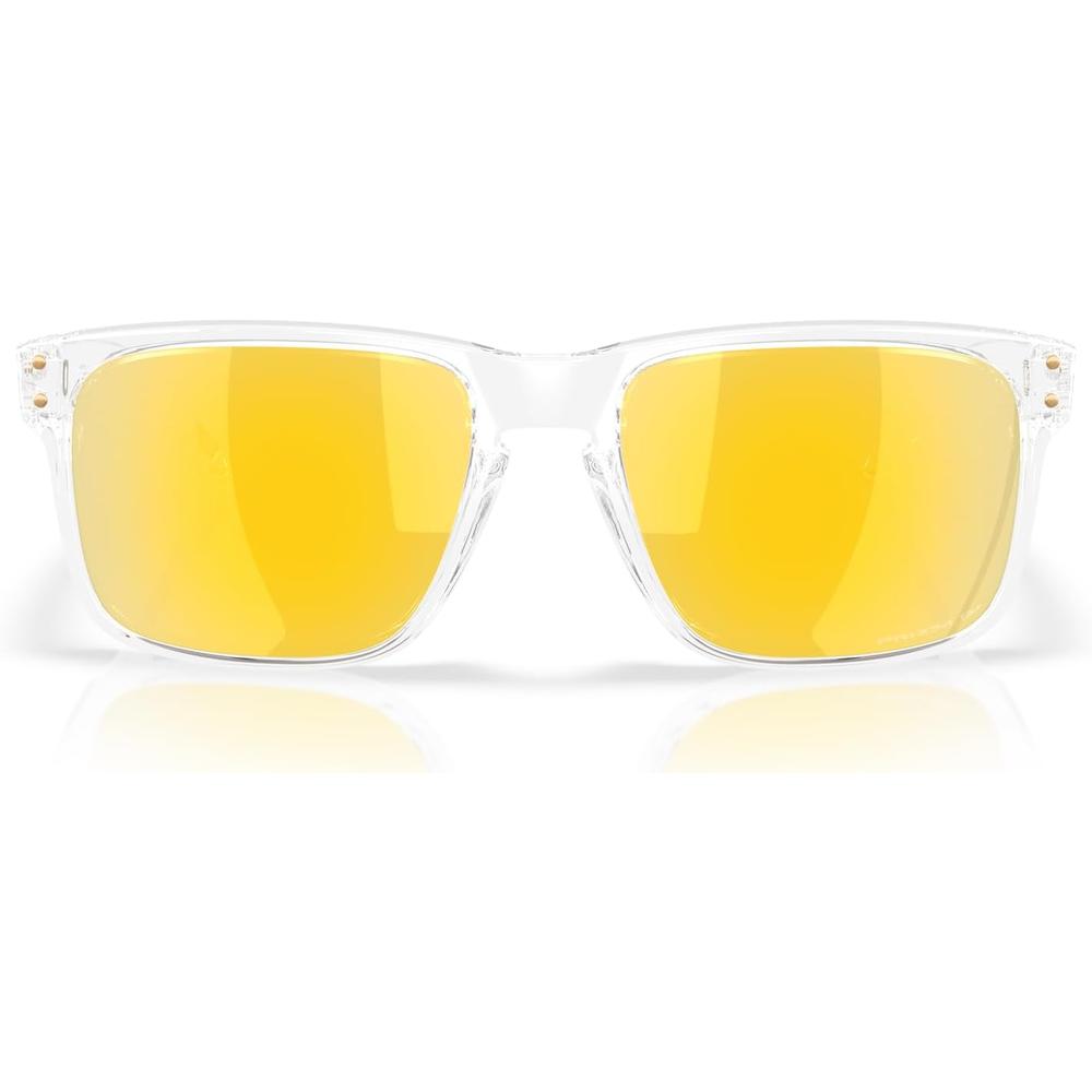 Oakley Holbrook OO9102 Gafas de sol polarizadas para hombre | Clear / Prizm 24K