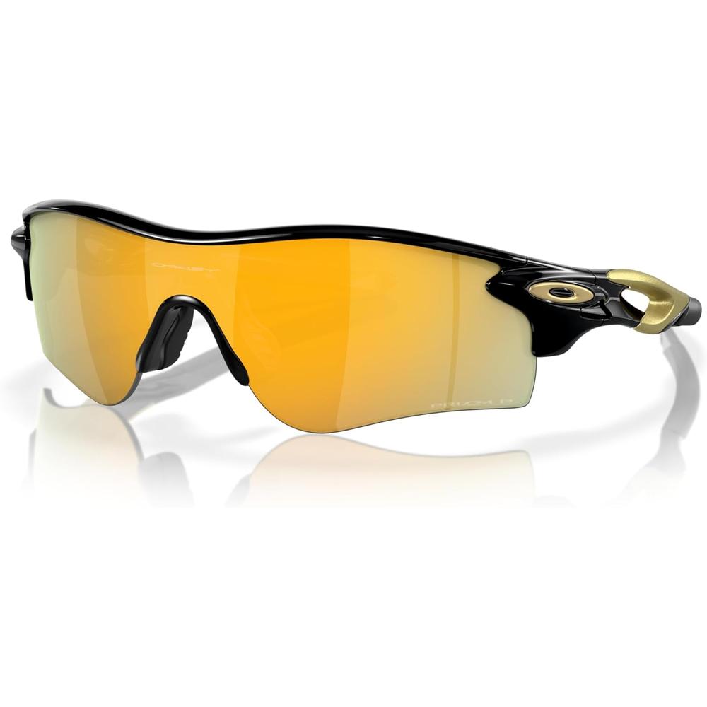 Oakley Radarlock Path OO9206 Low Bridge Fit Gafas de sol para hombre | Polished Black / Prizm 24K