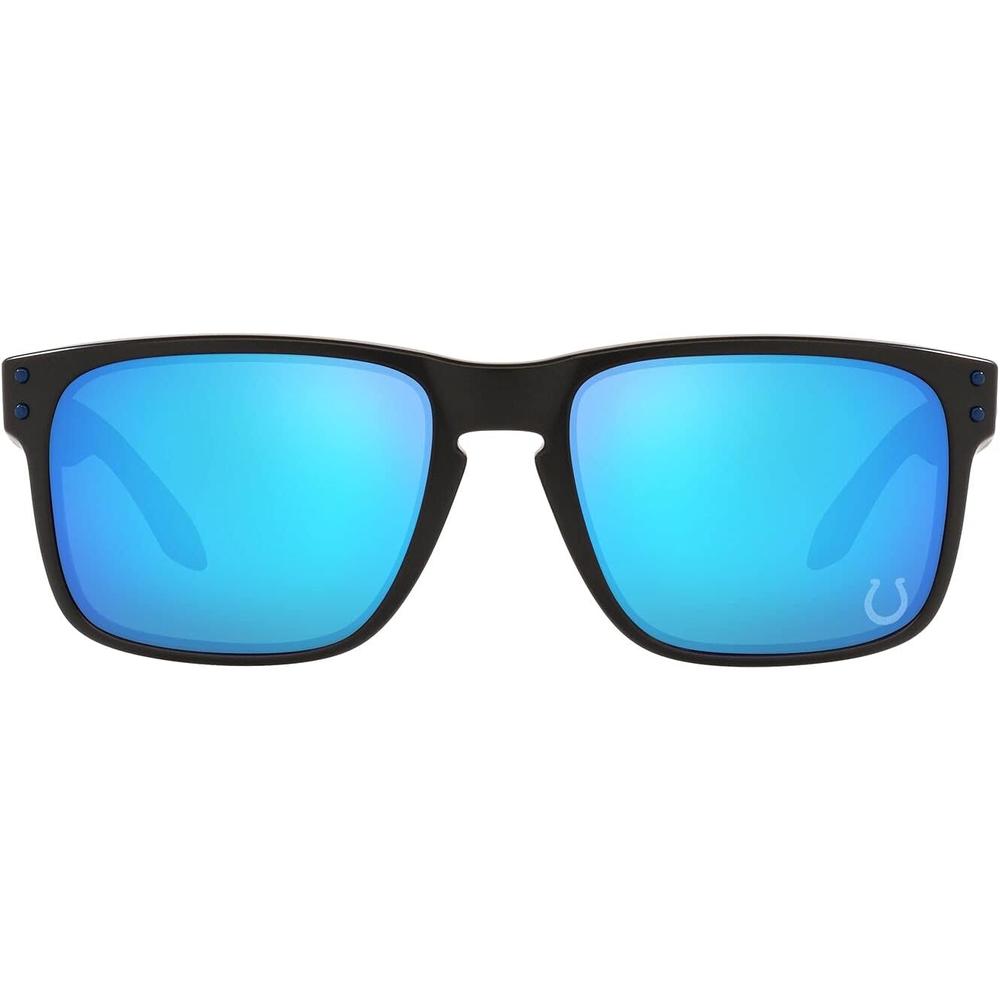 Oakley Holbrook OO9102 NFL Collection Gafas de sol para hombre | Matte Black / Prizm Sapphire V