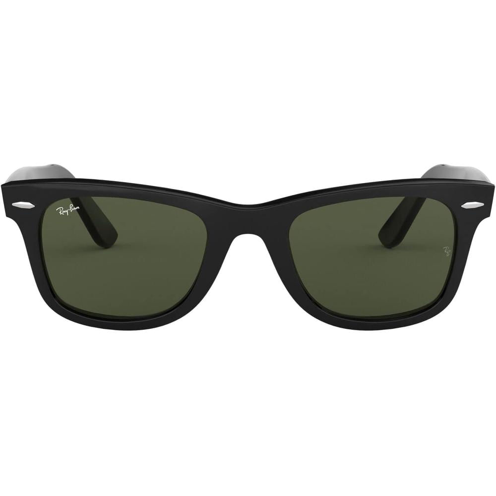 Ray-Ban RB2140F Original Wayfarer Gafas de sol cuadradas puente bajo | Black / Green I