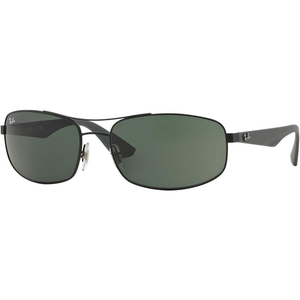Ray-Ban RB3527 Gafas de sol para hombre | Black / Dark Green