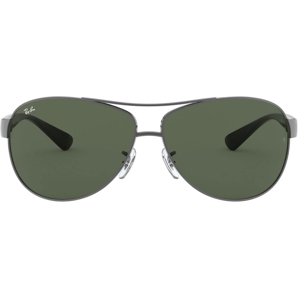 Ray-Ban RB3386 Gafas de sol para hombre | Gunmetal / Dark Green I
