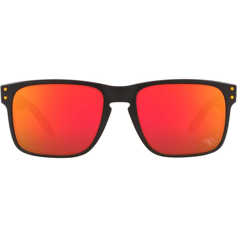 Oakley Holbrook OO9102 NFL Collection Gafas de sol para hombre | Matte Black / Prizm Ruby III