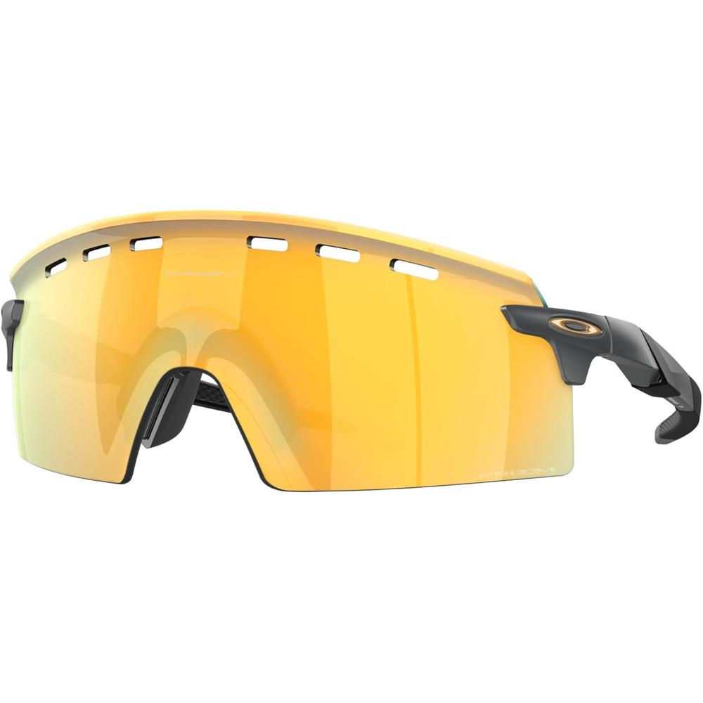Oakley Encoder Strike OO9235 Gafas de sol para hombre | Matte Carbon / Prizm 24K