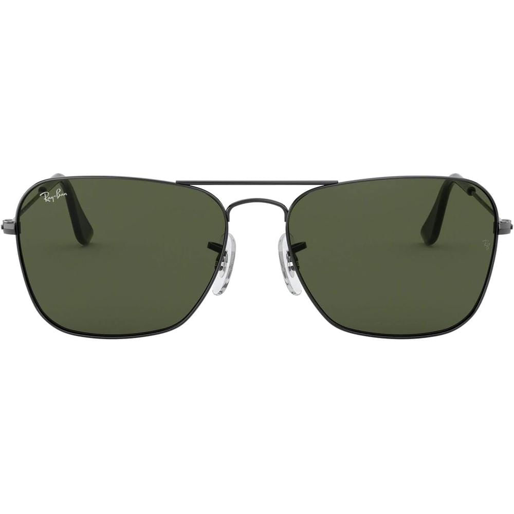 Ray-Ban RB3136 Caravan Gafas de sol cuadradas | Gunmetal / Green I