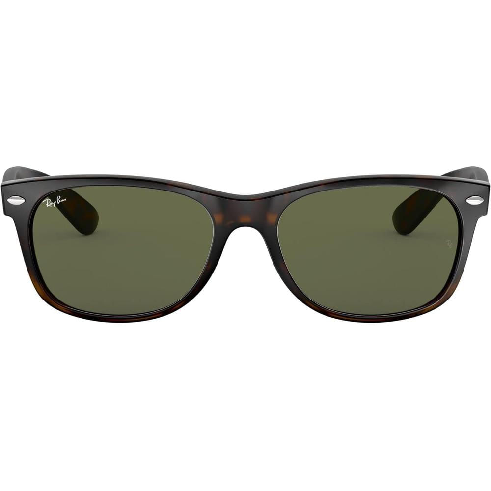 Ray-Ban RB2132 New Wayfarer Gafas de sol para hombre | Tortoise / Green III