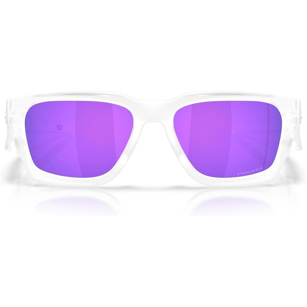 Oakley Instagator OO9514 Gafas de sol para hombre | Matte Clear / Prizm Violet
