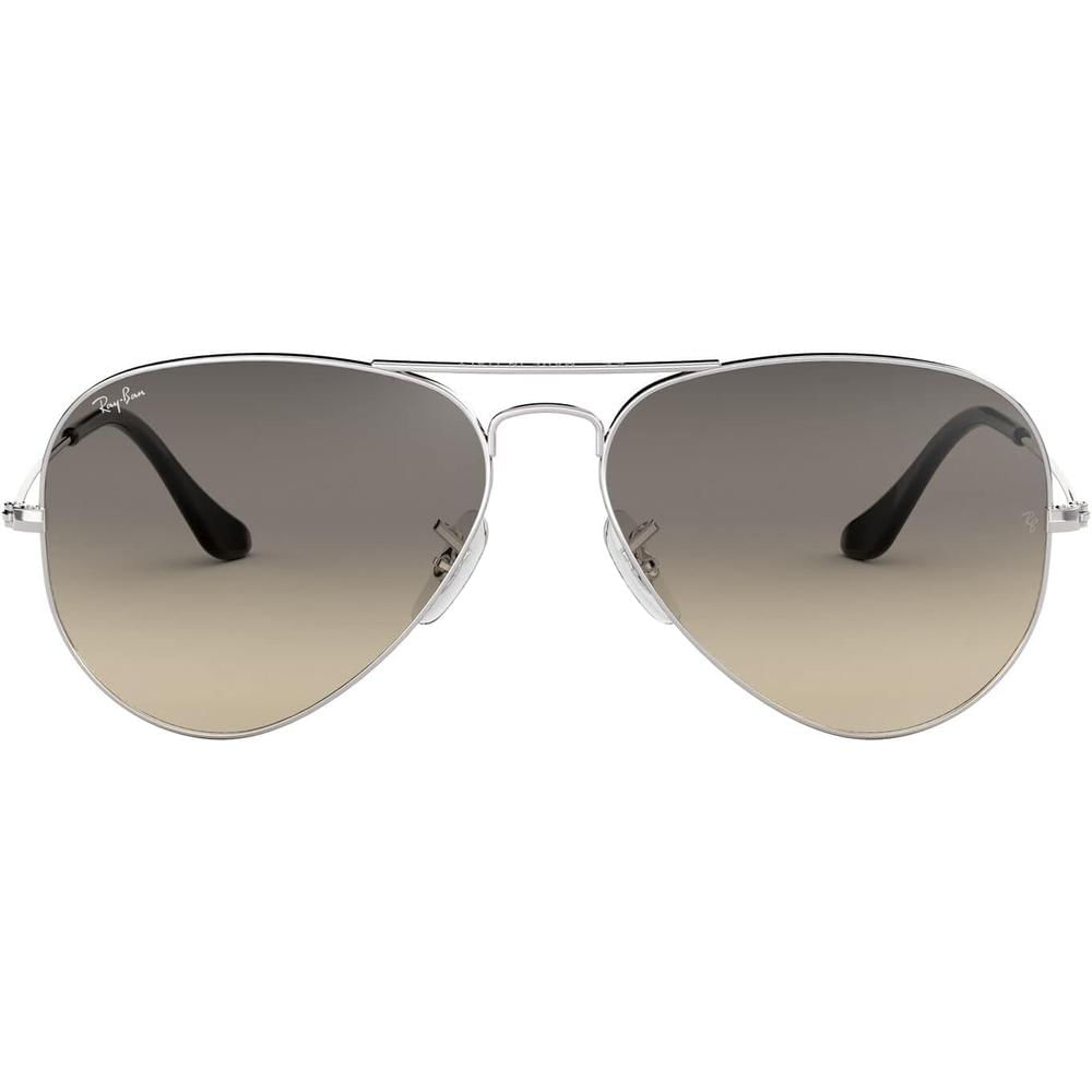 Ray-Ban RB3025 Aviator Fotocromáticas Gafas de sol para hombre | Silver / Clear Grey II