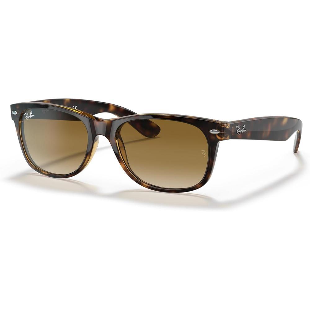 Ray-Ban RB2132 Gafas de sol New Wayfarer Degradadas | Light Havana / Clear Brown III