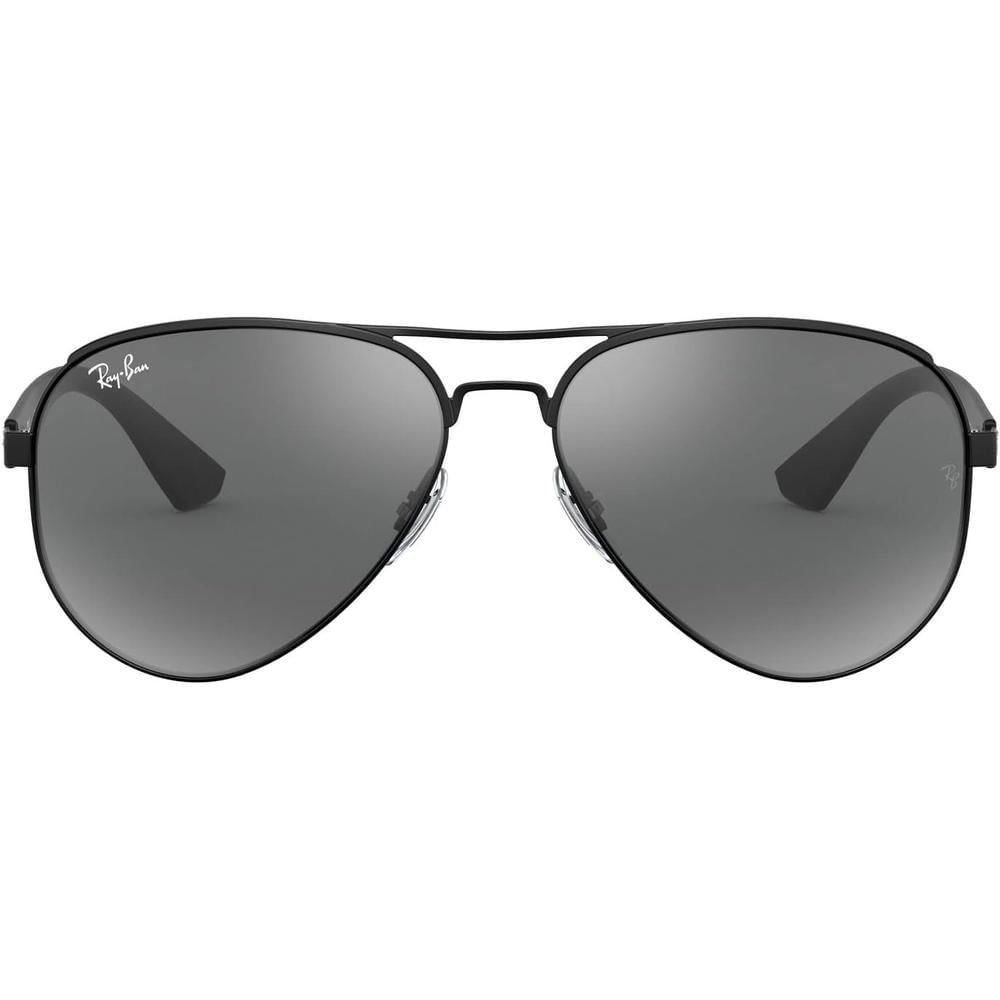 Ray-Ban RB3523 Gafas de sol para hombre | Black / Grey Silver