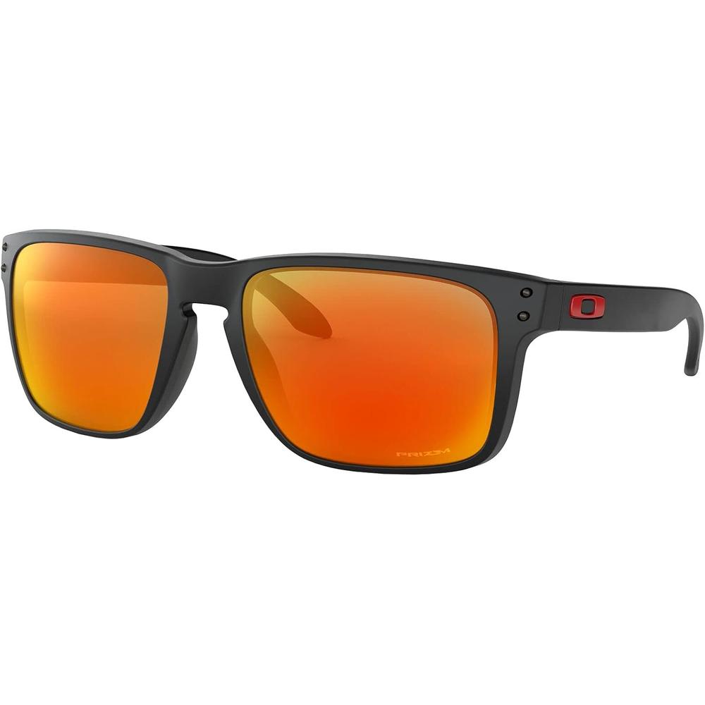 Oakley Holbrook XL OO9417 Gafas de sol para hombre | Matte Black / Prizm Ruby