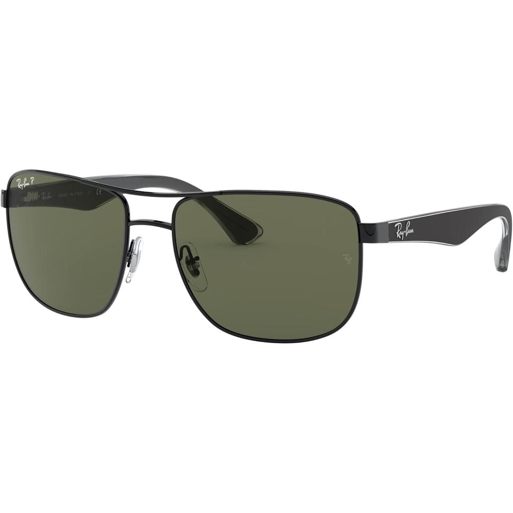 Ray-Ban RB3533 Gafas de sol para hombre | Black / Green