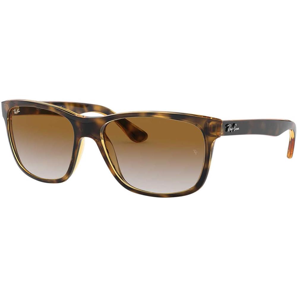 Ray-Ban RB4181 Gafas de sol para hombre | Light Havana / Clear Brown