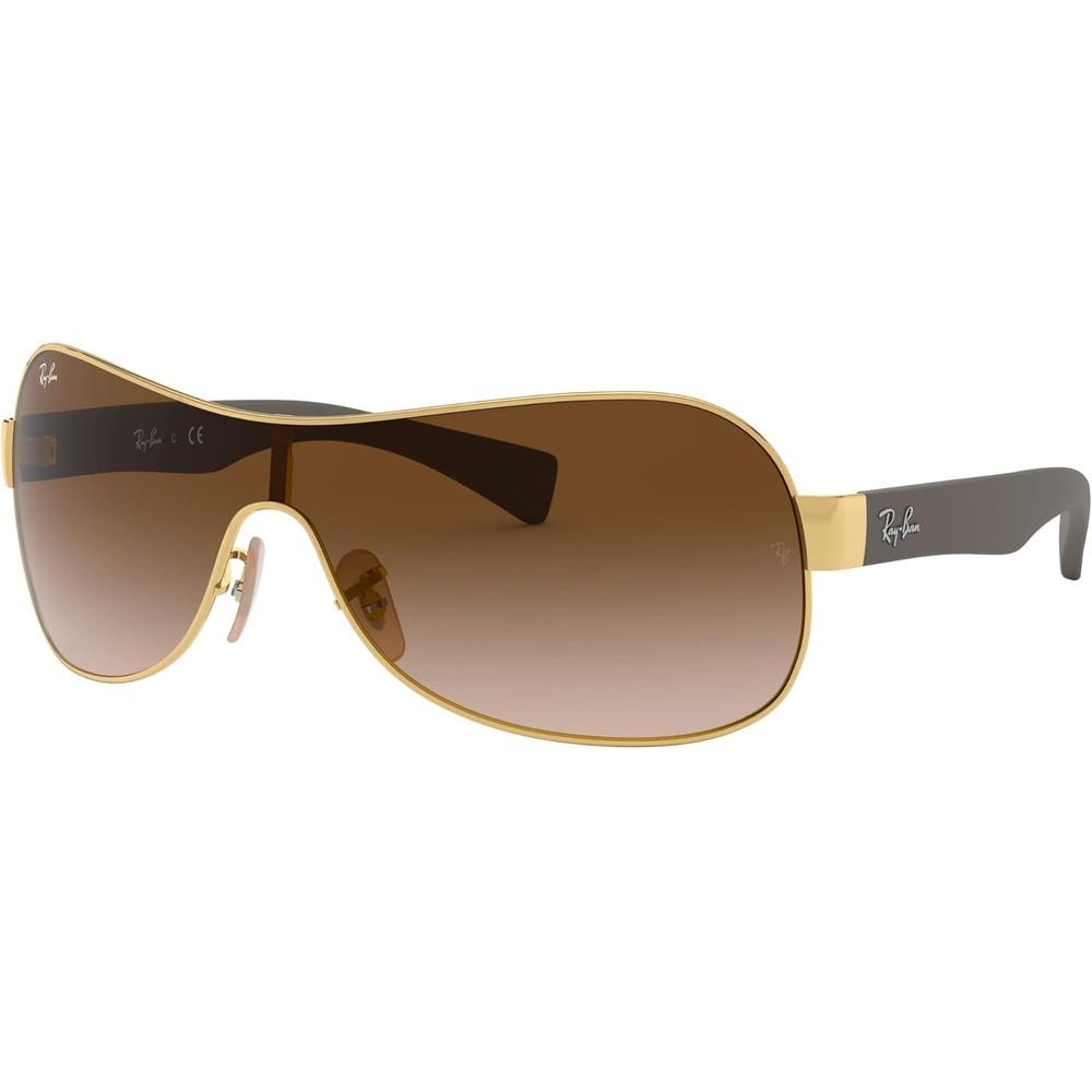 Ray-Ban RB3471 Gafas de sol para hombre | Gold / Brown Dark Brown