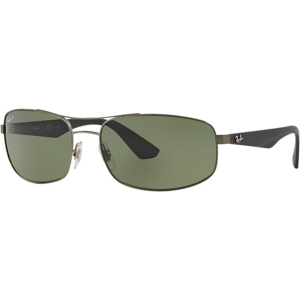 Ray-Ban RB3527 Gafas de sol para hombre | Gunmetal / Green