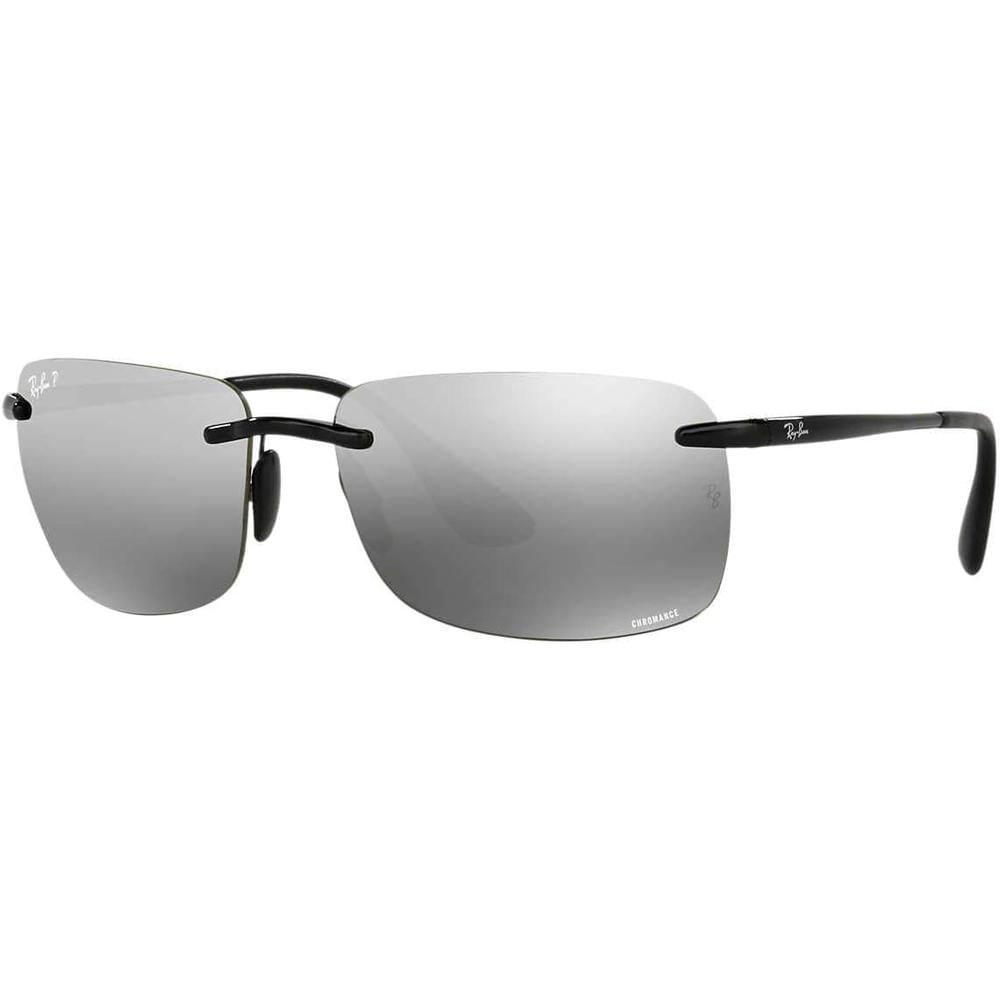 Ray-Ban RB4255 Chromance Gafas de sol para hombre | Black / Grey Silver III