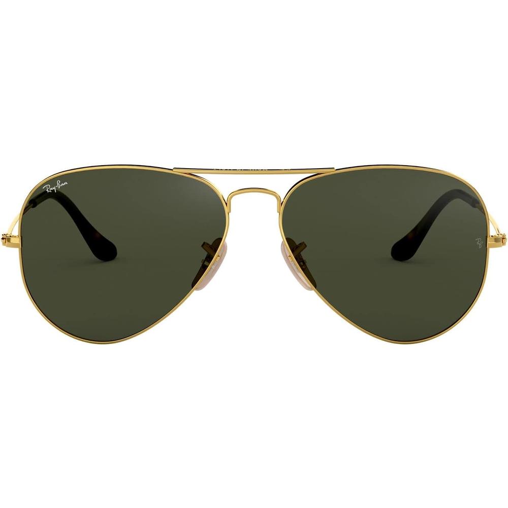Ray-Ban RB3025 Aviator Fotocromáticas Gafas de sol para hombre | Gold on Black / Green II