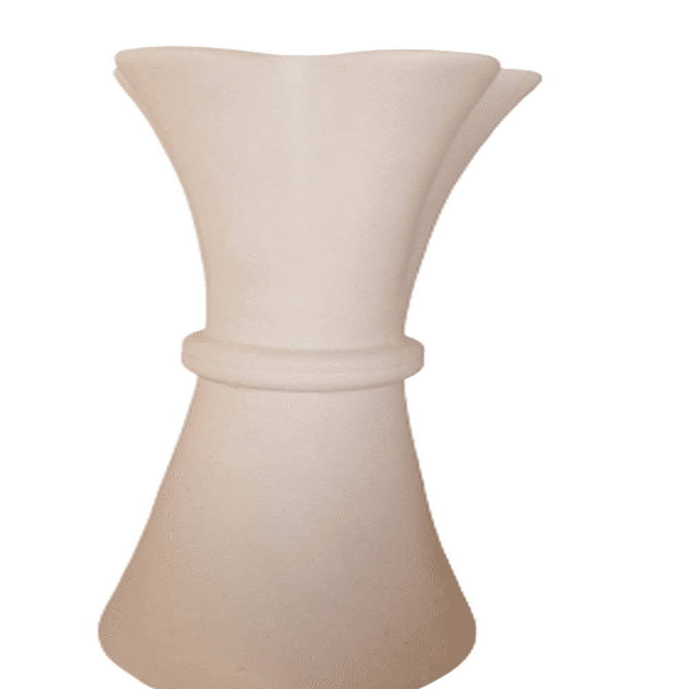 Florero Decorafloresymas Roma Blanco S