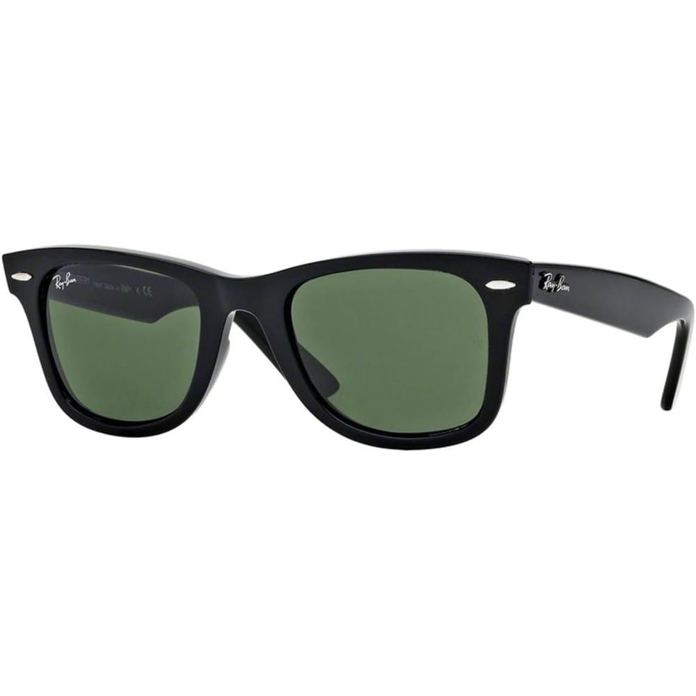 Ray-Ban RB2140 Original Wayfarer Gafas de sol para hombre | Black / Green I