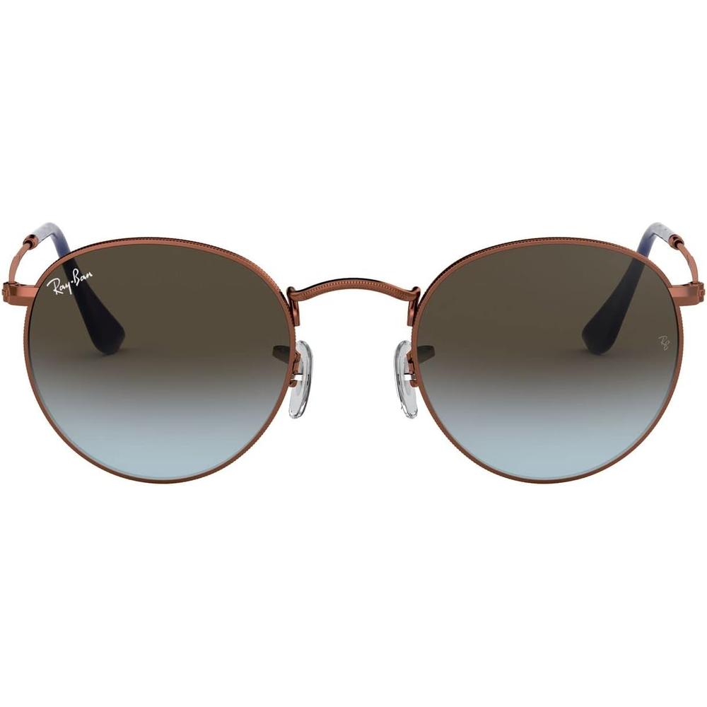 Ray-Ban RB3447 Gafas de sol de metal | Dark Bronze / Blue Brown III