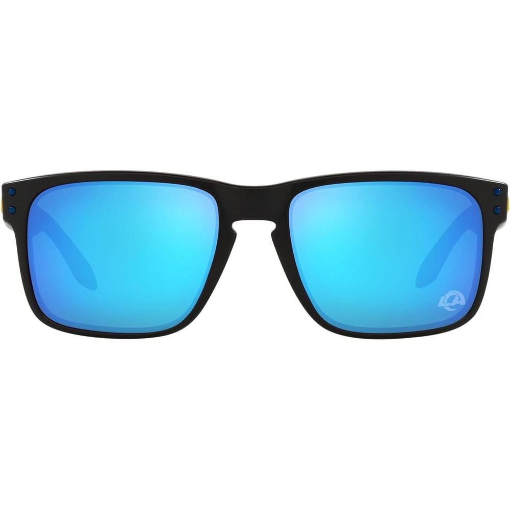 Oakley Holbrook OO9102 NFL Collection Gafas de sol para hombre | Matte Black / Prizm Sapphire IV