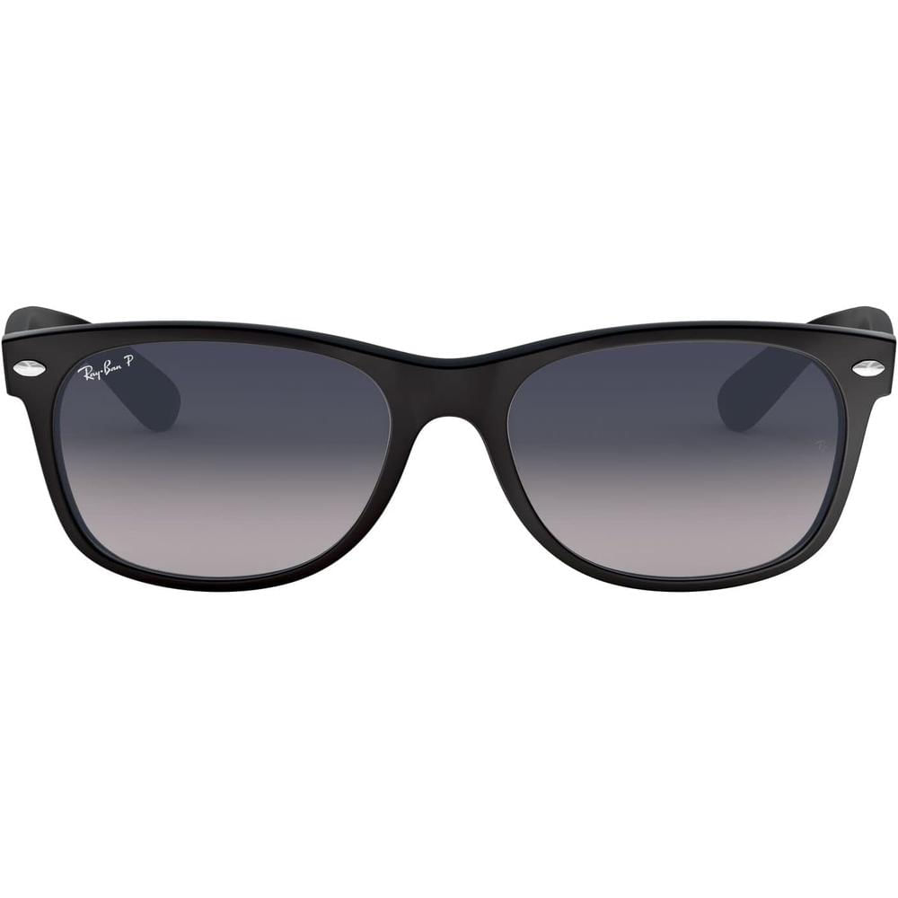 Ray-Ban RB2132 New Wayfarer Gafas de sol para hombre | Black / Blue Grey II