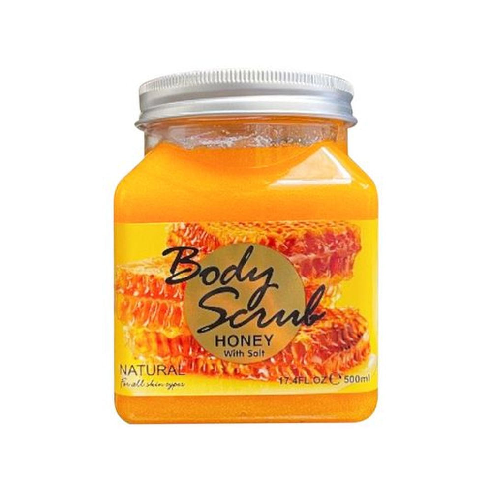 Exfoliante corporal Miel con sal 500ml - Fruit of the Wokali