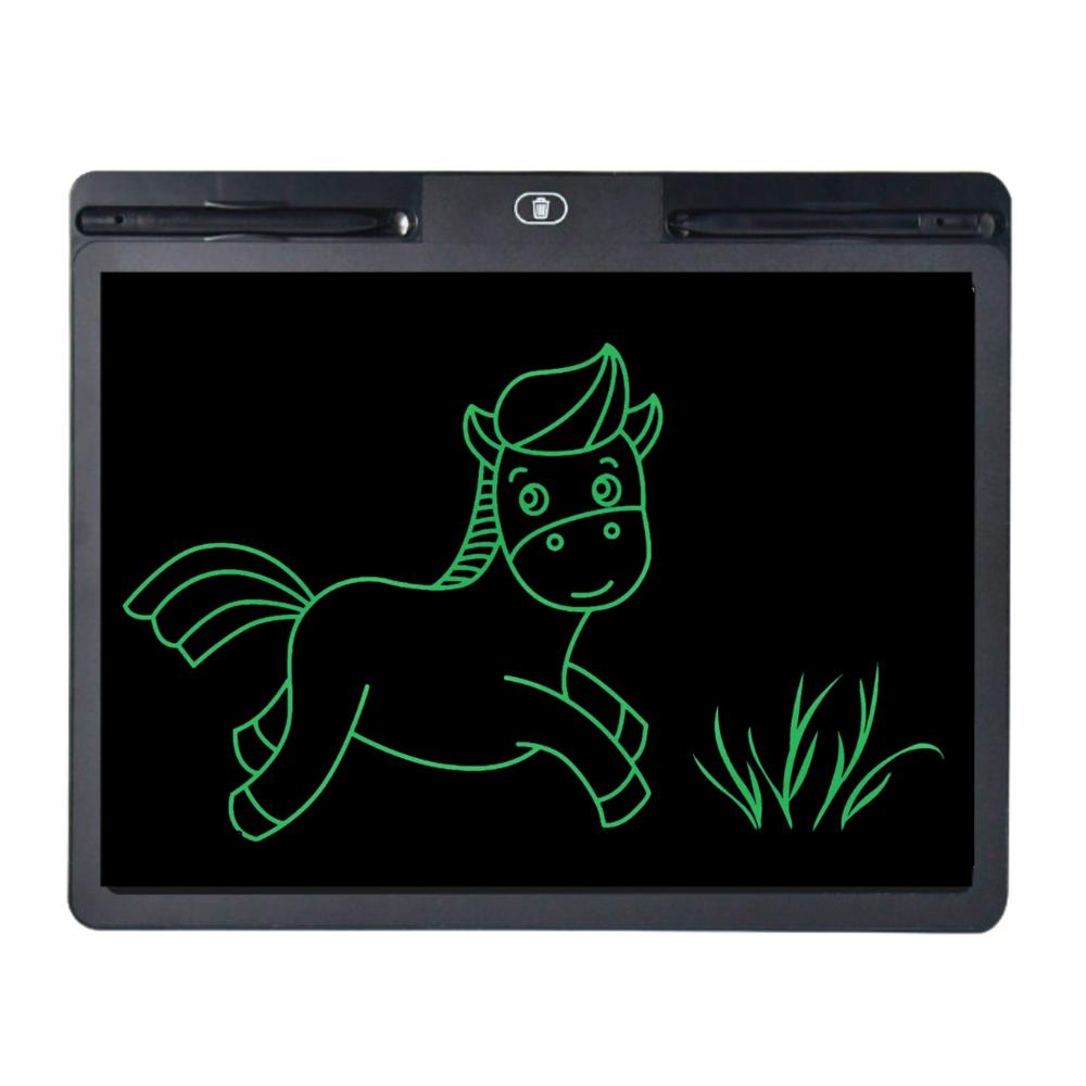 Pizarra Digital LCD 16" con 2 Lápices, Borrado y Bloqueo XS-Q16 Negro