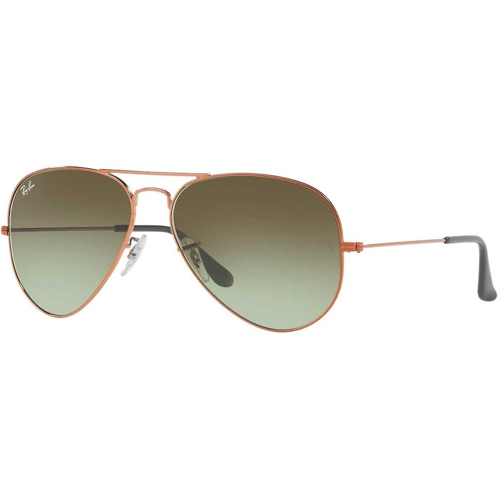 Ray-Ban RB3025 Aviator Fotocromáticas Gafas de sol para hombre | Medium Bronze / Green Brown