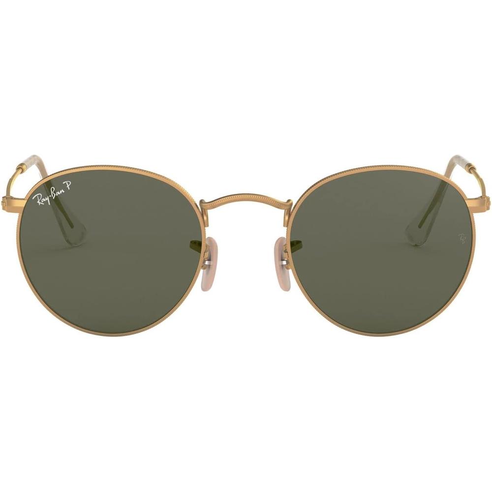Ray-Ban RB3447 Gafas de sol de metal | Gold / Green