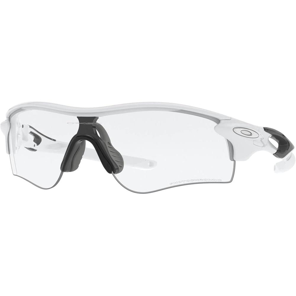Oakley Radarlock Path OO9206 Low Bridge Fit Gafas de sol para hombre | White / Clear Black Iridium