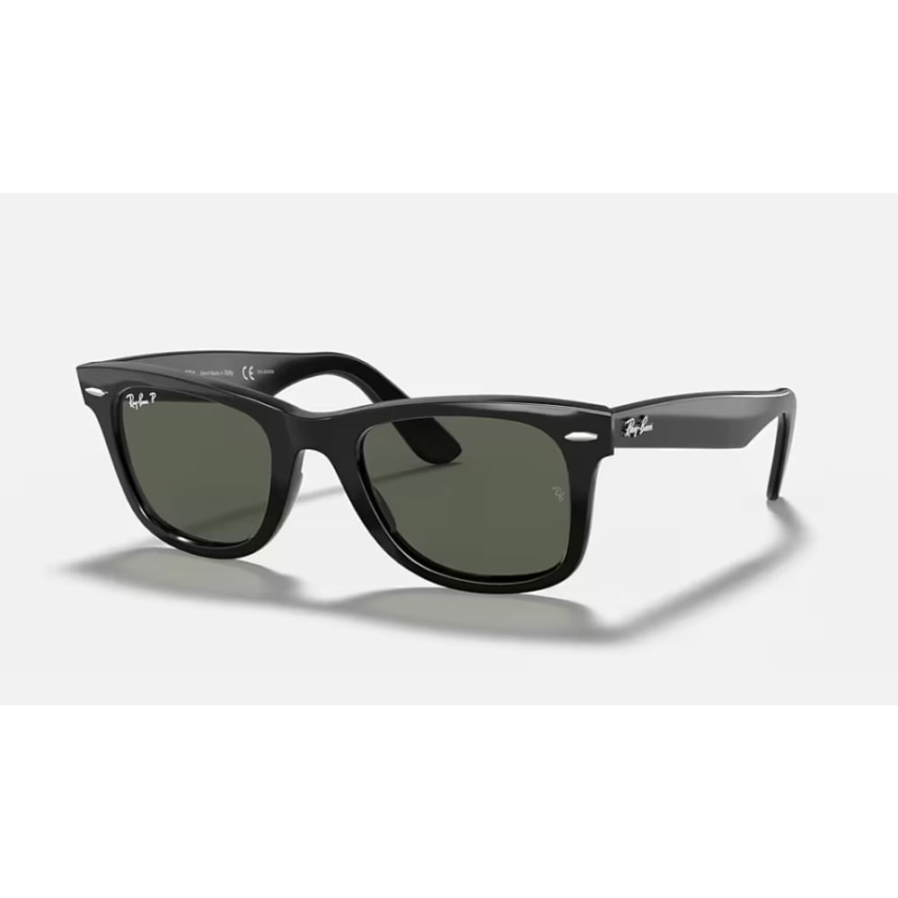 LENTES DE SOL RAYBAN WAYFARER RB2140 POLARIZADO UNISEX COLOR NEGRO