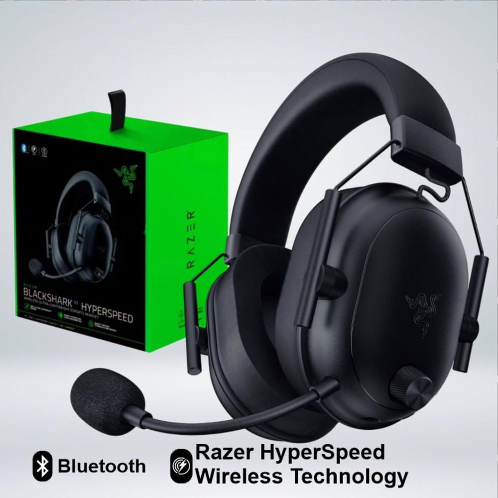AUDIFONO GAMER BLACKSHARK V2 HYPERSPEED BT 5.2 THX SPATIAL AUDIO