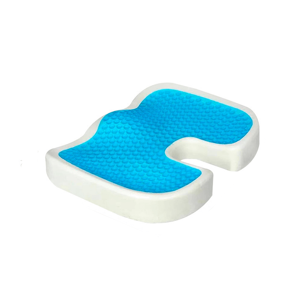 Cojín Para Silla o Asiento de Auto Con Superficie De Gel y Material Memory Foam