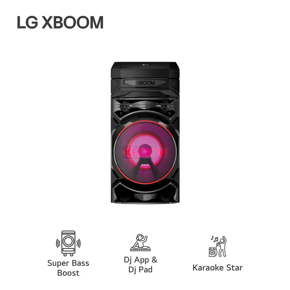 TORRE DE SONIDO MULTI-BLUETOOTH LG XBOOM RNC5 KARAOKE STAR
