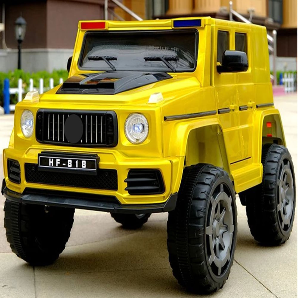 Carro a Batería Camioneta Mercedes para Niños  con Control BluetoohAmarillo