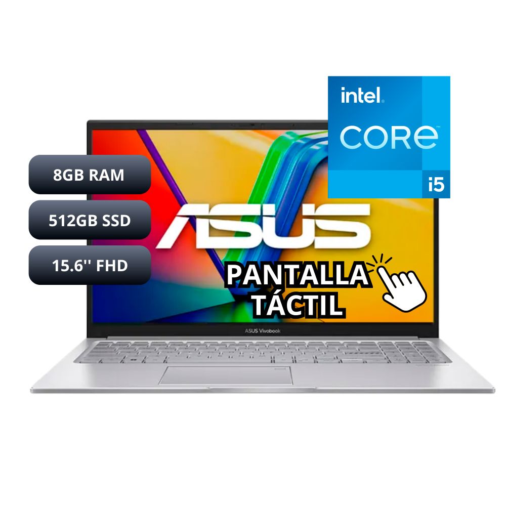 Laptop Asus F515EA-WH52 Intel Core i5 8GB 512GB 15.6