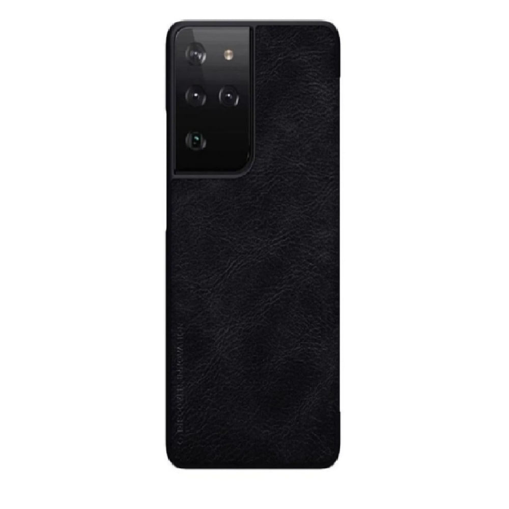 Case Qin Pro Leather para Samsung S21 Ultra - NEGRO