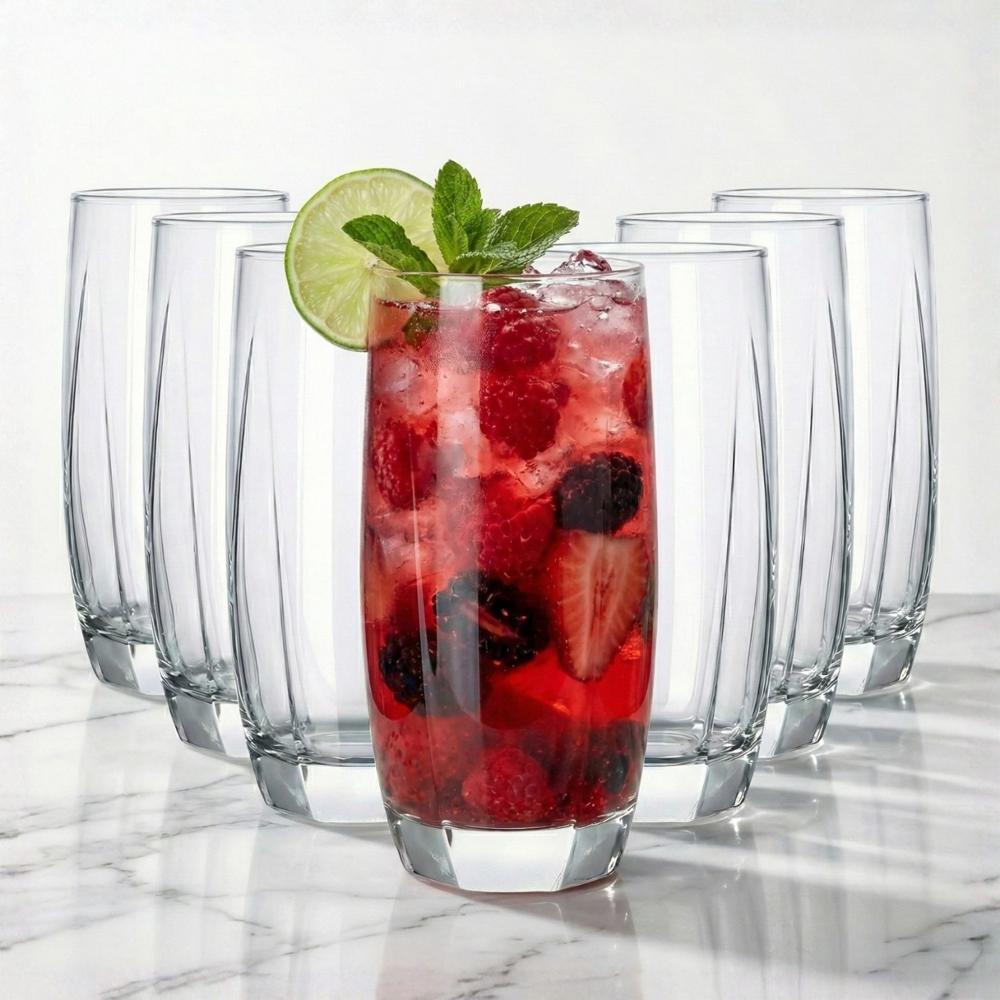 Vasos Capri Nadir 425ml De Vidrio Set X6